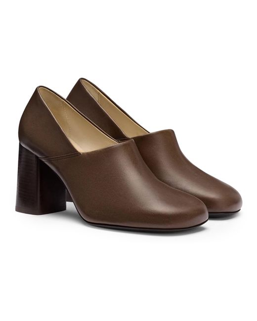 Lemaire Brown Anatomic Pumps 80