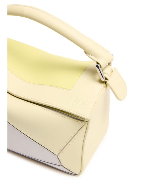 Loewe Metallic Small Puzzle Bag