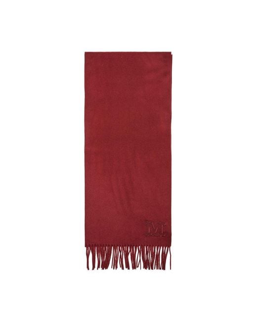 Max Mara Red Wsdalia Scarf
