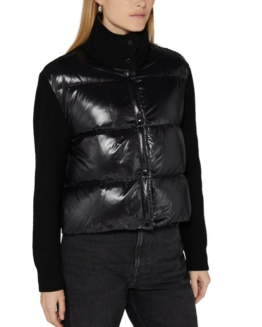 Moncler Puffer Jacket in Black | Lyst