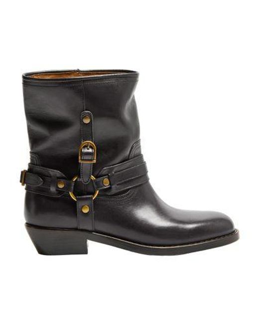 Isabel Marant Brown Ildred Ankle Boots