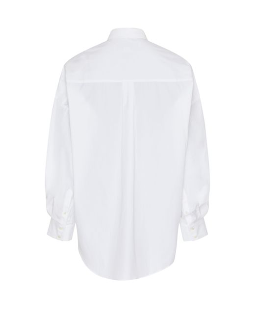 A.P.C. White Warvol F Long-Sleeved Shirt