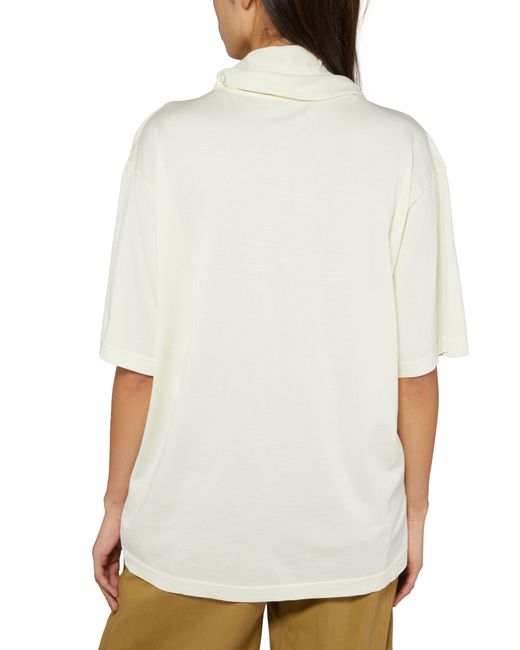 Lemaire White Foulard-T-Shirt