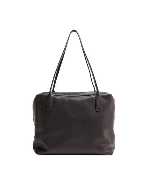 The Row Henri Tote Bag in Black | Lyst