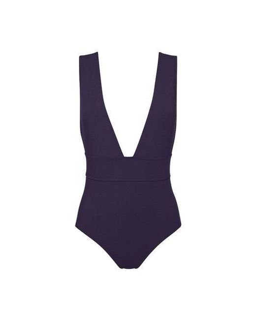 Eres Pigment Onepiece Swimsuit in Blue Lyst