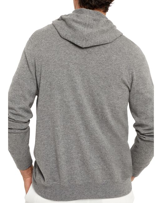 Brunello Cucinelli Gray Sweatshirt Style Cardigan for men