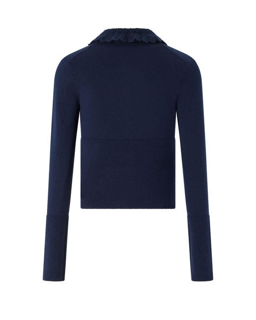 Chloé Blue Buttoned Cardigan