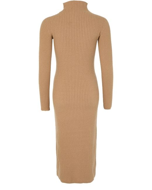 Max Mara Natural Zella Knitted Dress