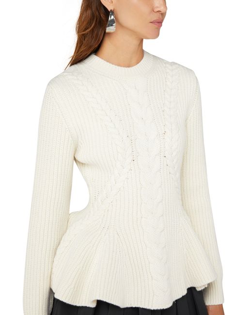 Alexander McQueen White Sweater