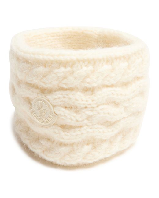 Moncler Natural Logo Headband