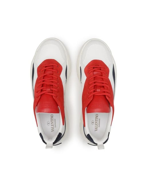 mens red valentino trainers