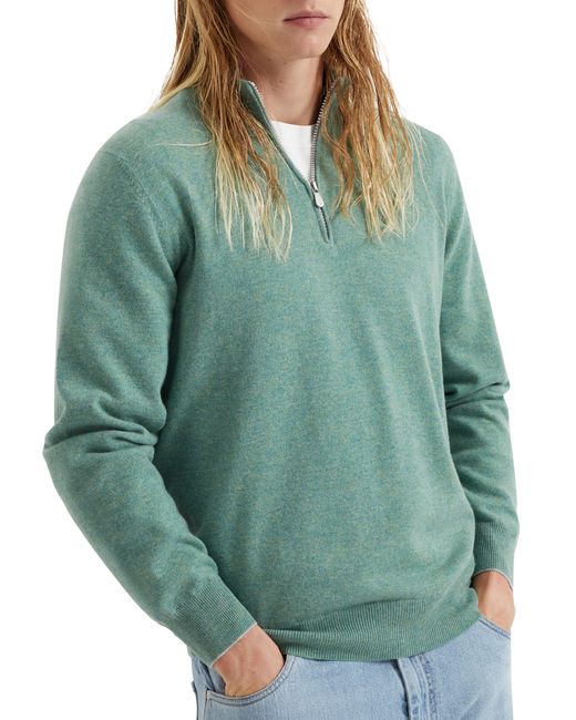 Brunello Cucinelli Green Cashmere Sweater for men