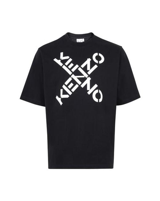 T-shirt Sport 'Big X' KENZO pour homme en coloris Black