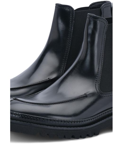 Lottusse Covent Elastic Booties in Black for Men Lyst