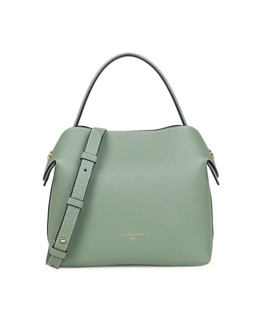 Fleuron Green Handtasche Medium Swann