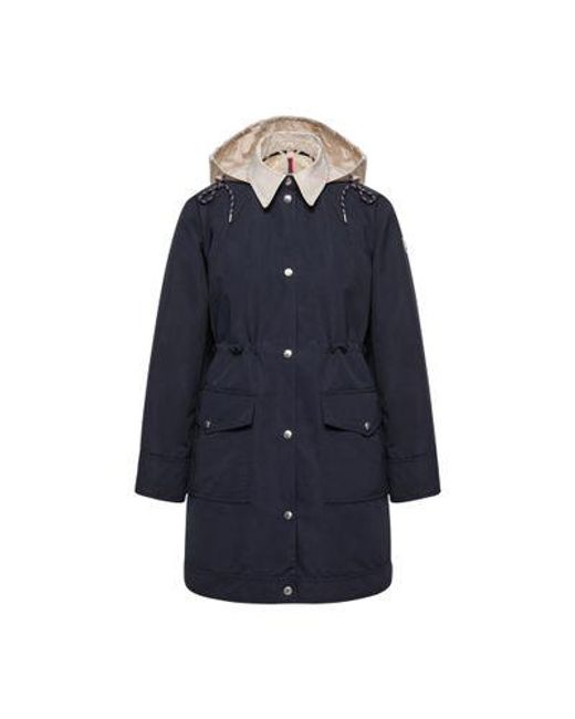 Moncler Blue Begonia Parka
