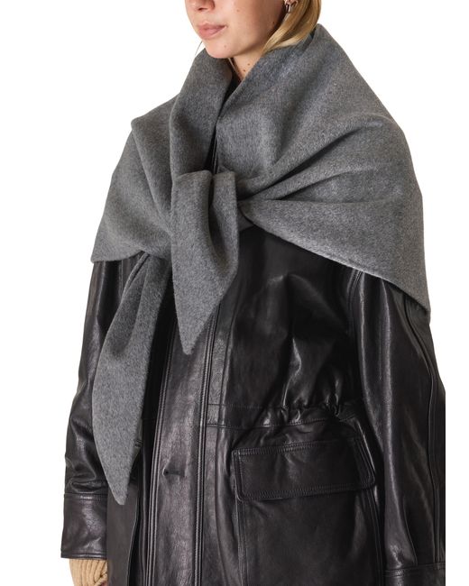 Écharpe Double Face Jamelia Soeur en coloris Gray