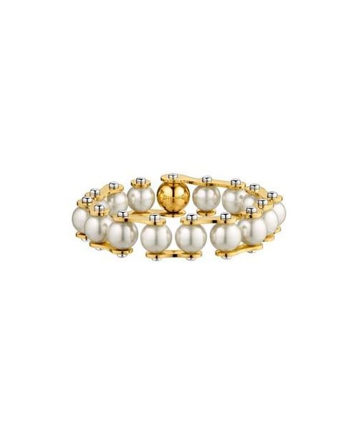 Louis Vuitton Multicolor Lv Speedy Pearls One-rank Bracelet