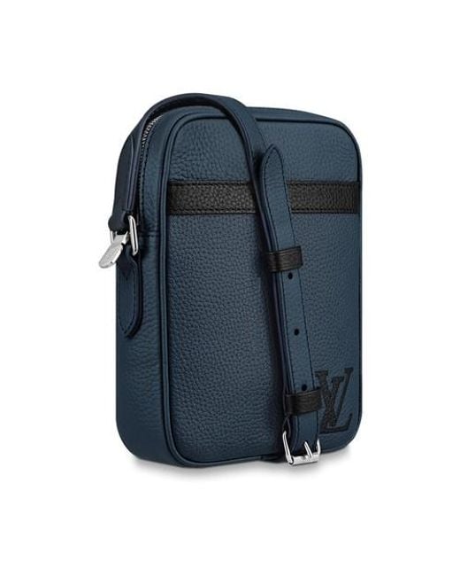 Louis Vuitton Blue Danube Slim Small Bag for men