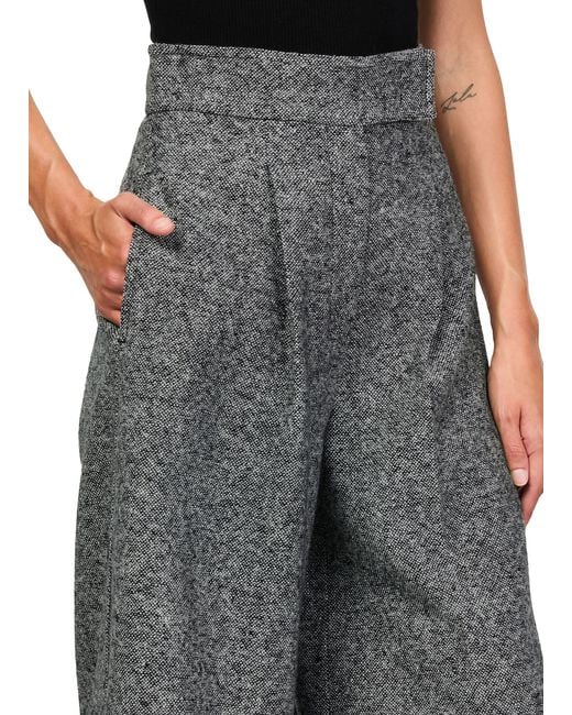 Max Mara Gray Weit Geschnittene Hose Simone
