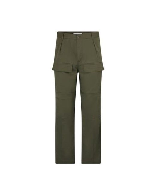 Maison Kitsuné Green Cargo Pants for men