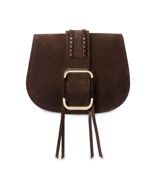 Ba&sh Brown Tasche aus Wildleder Teddy S