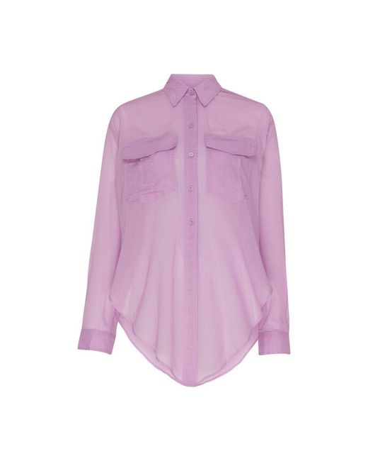 Isabel Marant Purple Nath Shirt