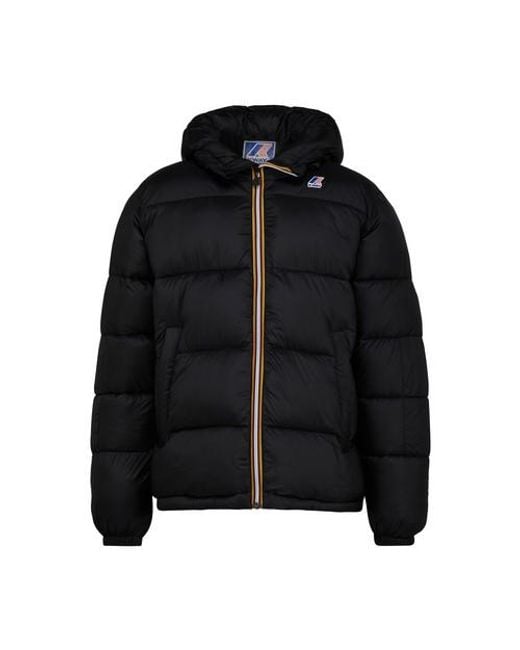 KWay Puffer Jacket Le Vrai 3.0 Claude Heavy Warm in Black_pure