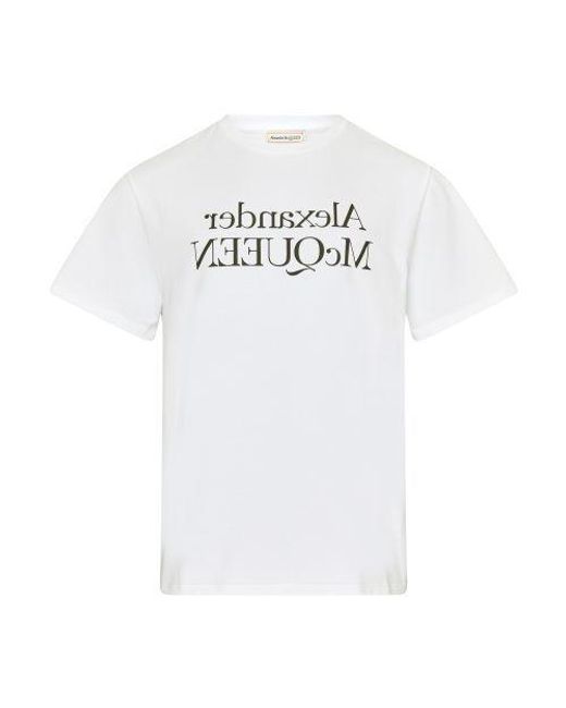 Alexander McQueen Tshirt in White for Men Lyst