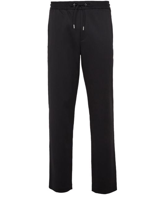 Moncler Black Jogging Pants for men