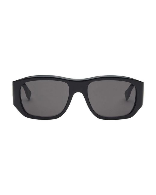 Fendi Gray Ff Glasses for men