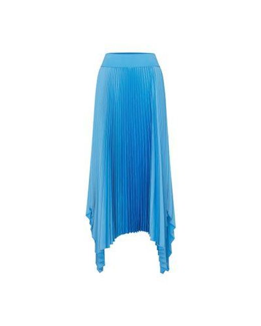 Joseph Blue Ade Midi Skirt