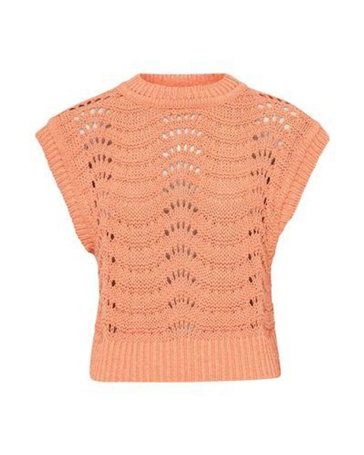 Sessun Orange Haki Knit Sweater