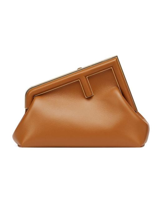 Fendi Brown First Small Bag