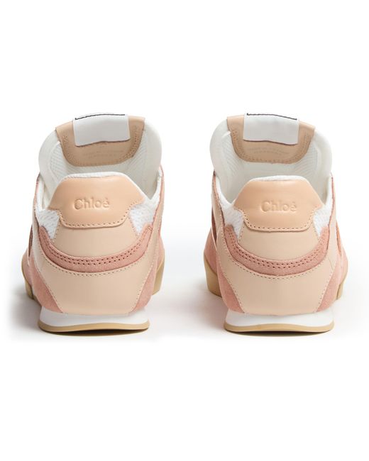Chloé Pink Chloé Kick Sneakers