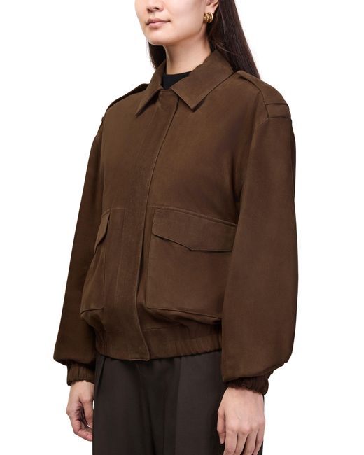 Arma Brown Halti Suede Jacket