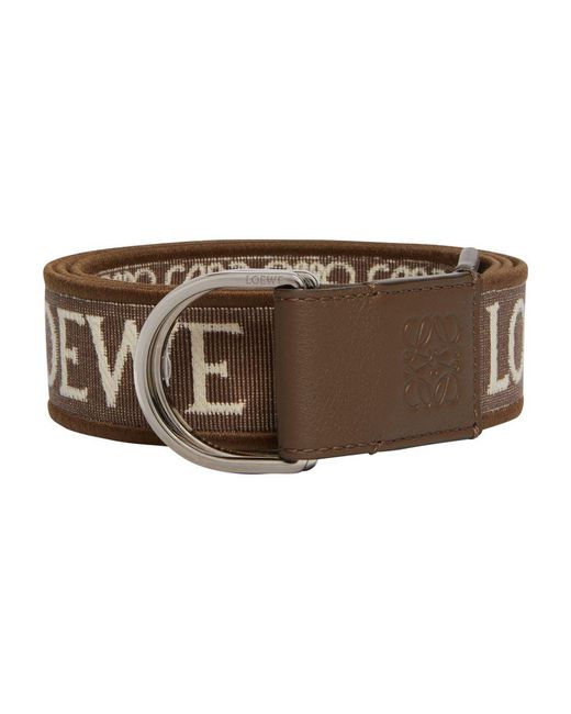 Loewe Brown D-ring Belt for men