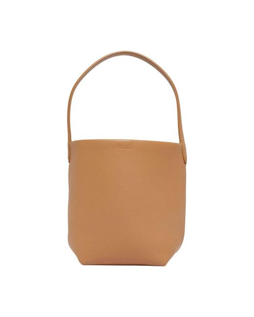 The Row Brown N/S Park Small Tote Bag
