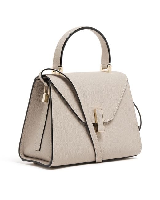 Valextra Gray Iside Mini Bag