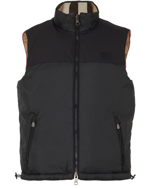 Mens cheap burberry gilet
