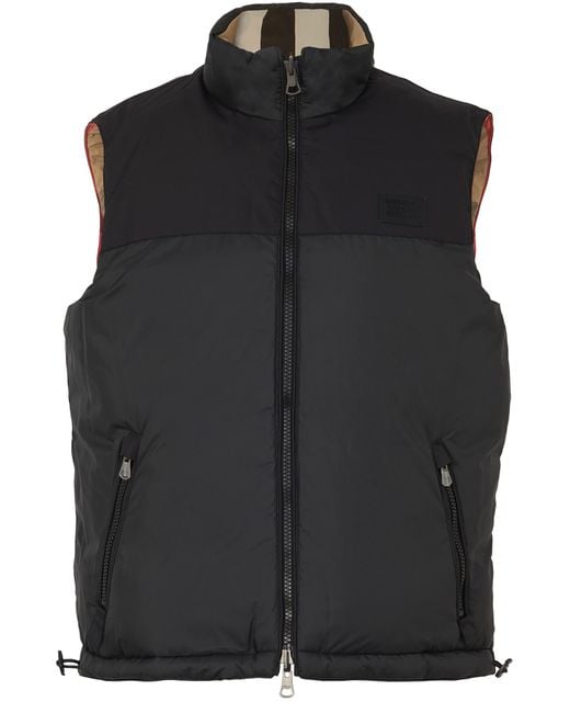 Mens sales burberry gilet
