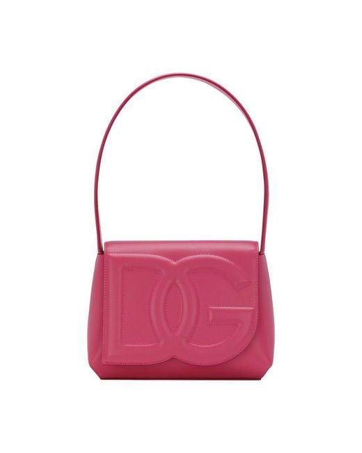 Dolce & Gabbana Pink Dg Logo Bag Shoulder Bag