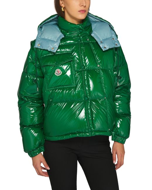Moncler Green Karakorum Ripstop Puffer Jacket