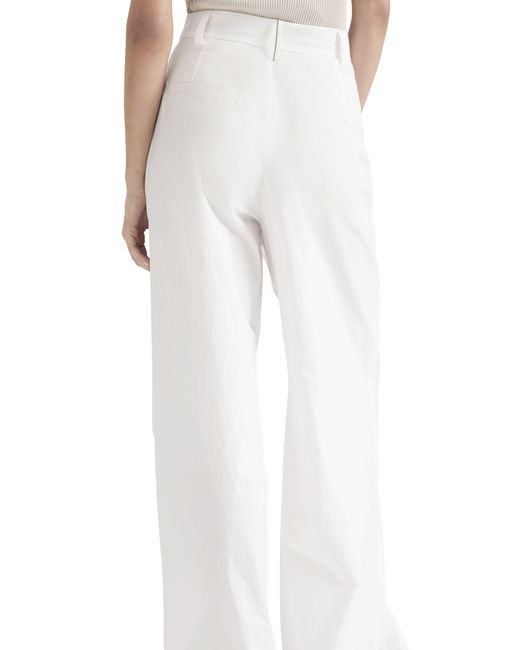 Pantalon popeline Brunello Cucinelli en coloris White