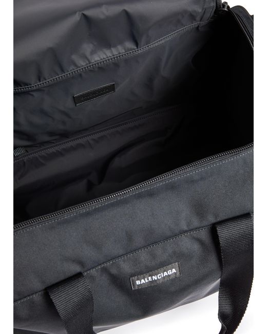 Balenciaga Black Explorer Travel Backpack for men