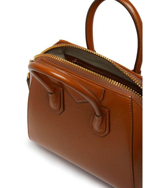 Givenchy Brown Minitasche Antigona aus Leder