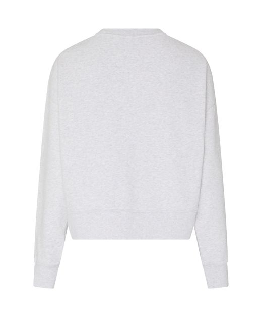 Canada Goose White Muskoka Relaxed Crewneck