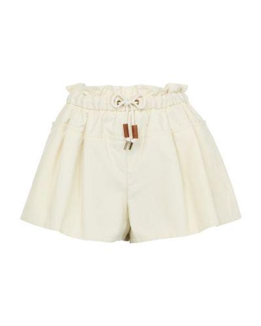 Moncler Natural Shorts