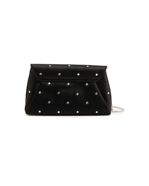 Versace Black Satin Clutch Bag main image 0