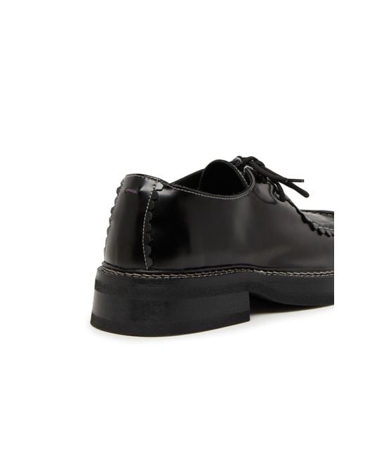 Eytys Akeem Leather Black Derbies for Men | Lyst